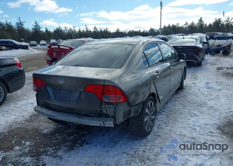 2008 Honda Civic Lx z USA, uszkodzony, nr VIN 2HGFA16598H341356